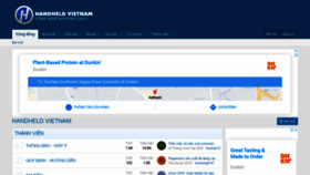 What Handheld.com.vn website looked like in 2021 (5 years ago)