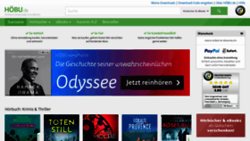 What Hoebu.de website looked like in 2021 (3 years ago)
