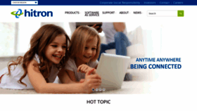 What Hitrontech.com website looked like in 2021 (3 years ago)