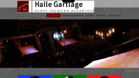 What Hallegartlage.de website looked like in 2021 (3 years ago)