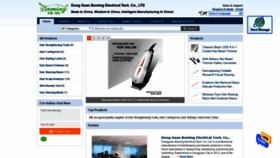 What Hairdressing-tools.com website looked like in 2021 (3 years ago)