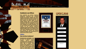 What Huddleston.law website looked like in 2021 (3 years ago)