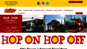 What Hoponhopoffistanbul.com website looked like in 2021 (3 years ago)