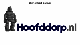 What Hoofddorp.nl website looked like in 2021 (3 years ago)