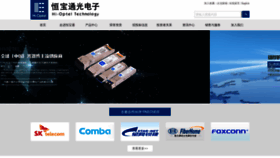 What Hioptel.com.cn website looked like in 2021 (3 years ago)