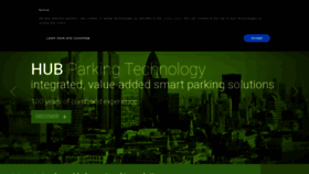 What Hubparking.com website looked like in 2021 (3 years ago)