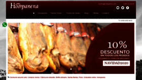 What Hompanera.com website looked like in 2021 (3 years ago)