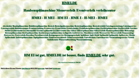 What Hmei.de website looked like in 2021 (5 years ago)