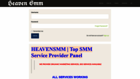 What Heavensmm.com website looked like in 2021 (3 years ago)