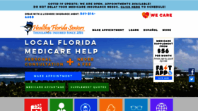 What Healthyfloridaseniors.com website looked like in 2021 (3 years ago)
