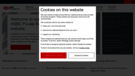 What Hsbcprivatebank.com website looked like in 2021 (3 years ago)