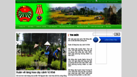 What Hoinongdannamdinh.org.vn website looked like in 2021 (3 years ago)