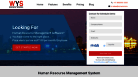 What Hrsoftware.co.in website looked like in 2021 (3 years ago)