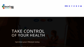 What Healthcodesdna.com website looked like in 2021 (3 years ago)