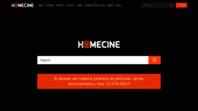What Homecine.to website looked like in 2021 (3 years ago)