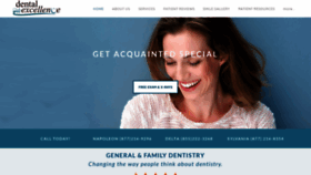 What Happy-dentistry.com website looked like in 2021 (3 years ago)