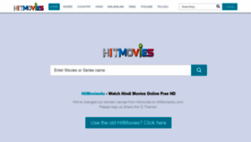 What Hitmovies4u.com website looked like in 2021 (3 years ago)