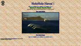 What Holoholo.com website looked like in 2021 (3 years ago)