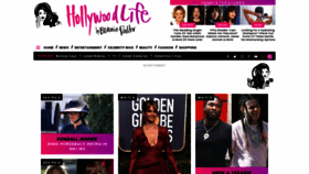 What Hollywoodlife.com website looked like in 2021 (3 years ago)