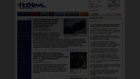 What Hotnews.ro website looked like in 2021 (3 years ago)
