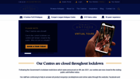 What Hemswell-antiques.com website looked like in 2021 (3 years ago)
