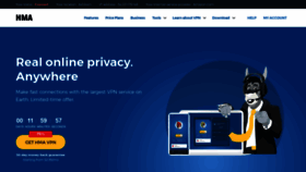 What Hmavpn.com website looked like in 2021 (3 years ago)
