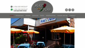 What Hotelflora.org website looked like in 2021 (3 years ago)