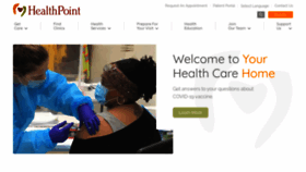 What Healthpointchc.org website looked like in 2021 (3 years ago)