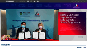 What Hksi.org.hk website looked like in 2021 (3 years ago)