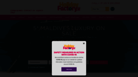 What Holidayfactory.co.za website looked like in 2021 (3 years ago)