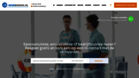What Huurbieding.nl website looked like in 2021 (3 years ago)