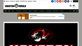 What Houstonherald.com website looked like in 2021 (3 years ago)