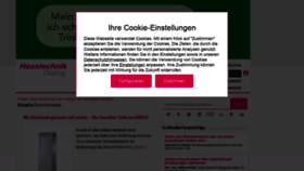 What Heizungsdialog.de website looked like in 2021 (3 years ago)