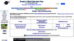 What Hoagiesgifted.org website looked like in 2021 (3 years ago)