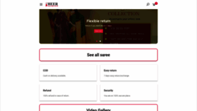 What Heerfashion.com website looked like in 2021 (3 years ago)