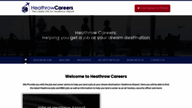 What Heathrowcareers.co.uk website looked like in 2021 (3 years ago)