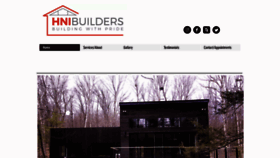 What Hnibuilders.com website looked like in 2021 (3 years ago)