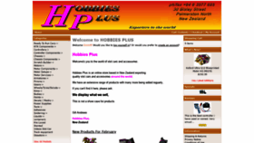 What Hobbiesplus.co.nz website looked like in 2021 (3 years ago)