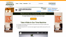 What Historicaerials.com website looked like in 2021 (3 years ago)