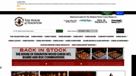 What Houseofstaunton.com website looked like in 2021 (3 years ago)