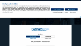 What Hoffmannbringts.de website looked like in 2021 (3 years ago)