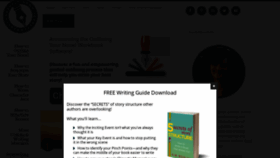 What Helpingwritersbecomeauthors.com website looked like in 2021 (3 years ago)