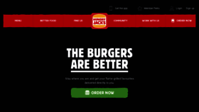 What Hungryjacks.com.au website looked like in 2021 (3 years ago)