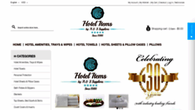 What Hotelitems.com website looked like in 2021 (3 years ago)