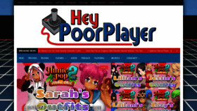 What Heypoorplayer.com website looked like in 2021 (3 years ago)