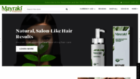 What Hairmayraki.com website looked like in 2021 (3 years ago)