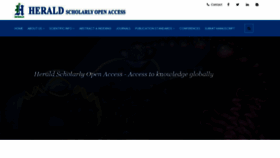 What Heraldopenaccess.us website looked like in 2021 (4 years ago)