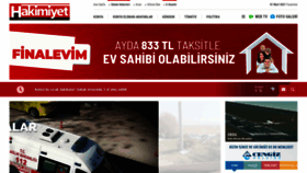 What Hakimiyet.com website looked like in 2021 (3 years ago)