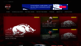 What Hogville.net website looked like in 2021 (3 years ago)