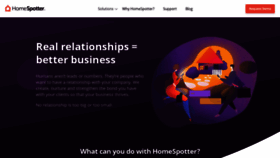 What Homespotter.com website looked like in 2021 (3 years ago)